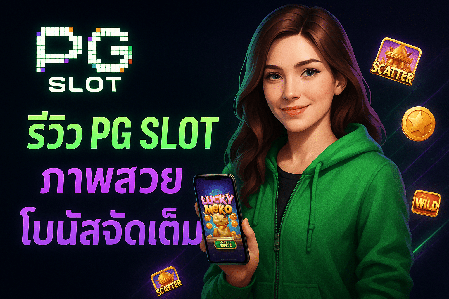 รีวิว PG Slot ภาพสวย โบนัสจัดเต็ม