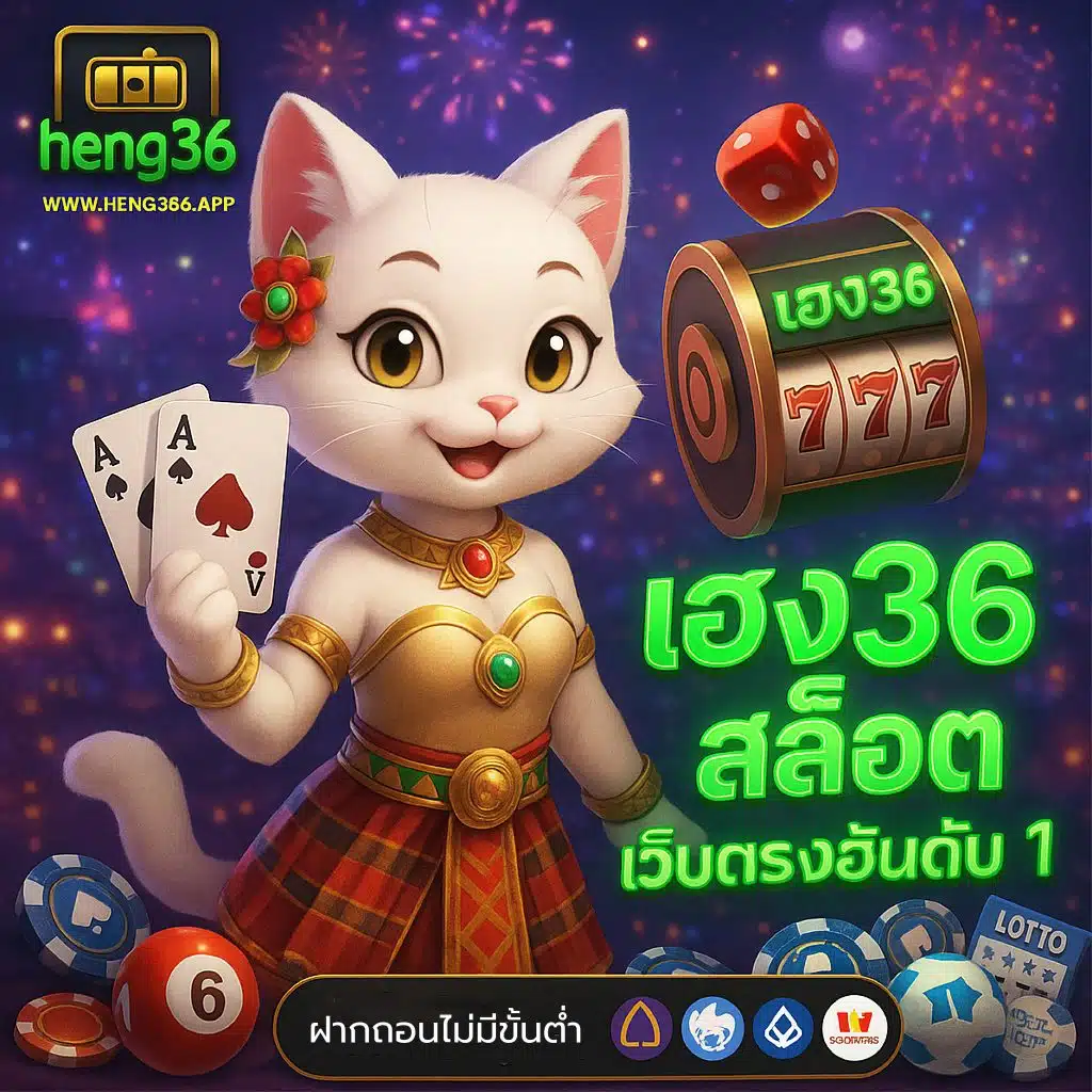เฮง36สล็อต รวมค่ายเกมชั้นนำ โบนัสจัดเต็มทุกวัน